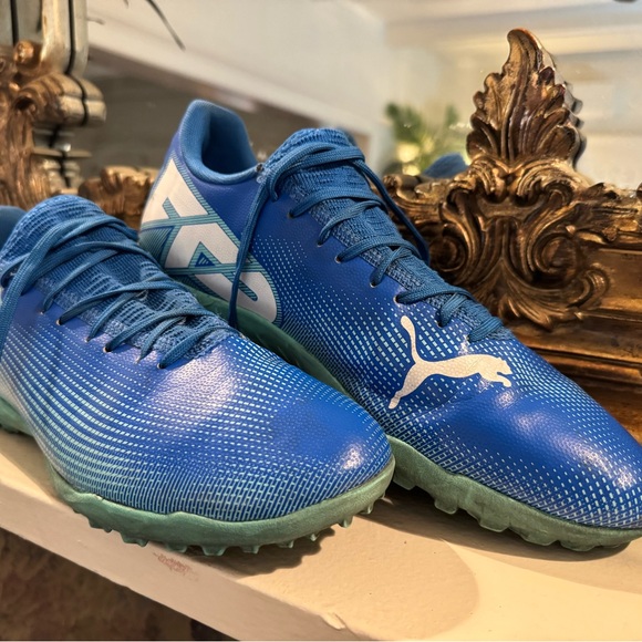 Puma Men’s Blue Shoes - Picture 2 of 4